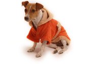 Župan pre psa oranžovo - hnedý